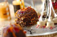 キャラメルアップル(リンゴ飴)