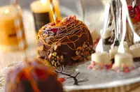 キャラメルアップル(リンゴ飴)