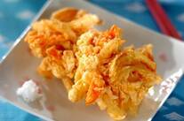 玉ネギと桜エビのかき揚げ