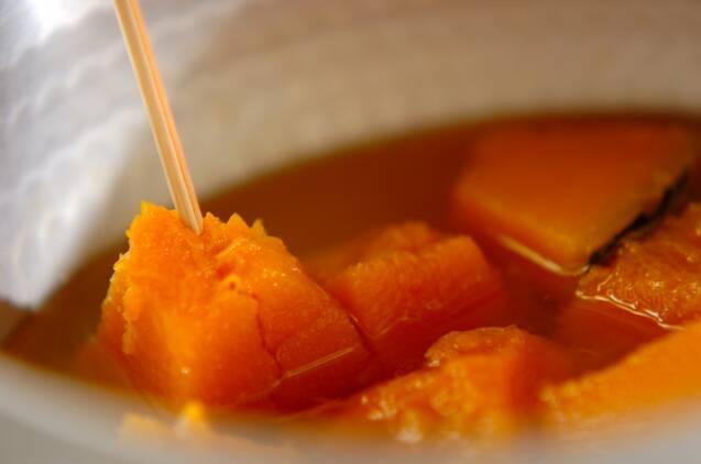 カボチャのゴマ和えの作り方の手順2