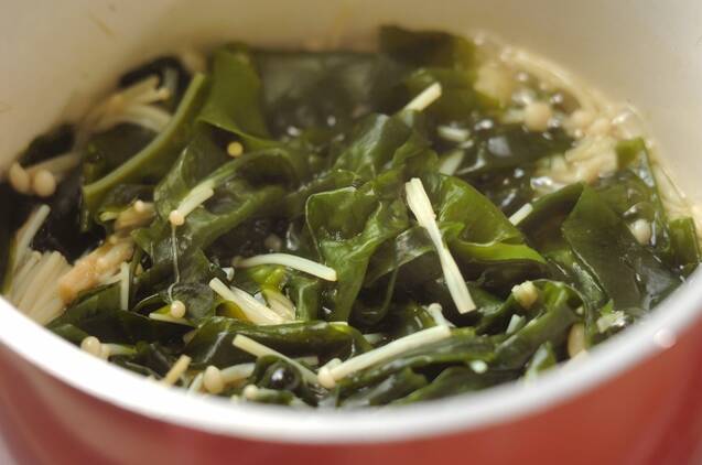 ワカメのナムルの作り方の手順2