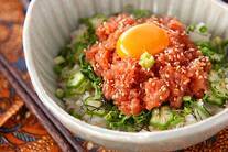 マグロのたたき丼