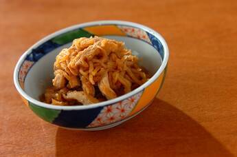 油揚げと切干し大根の含め煮