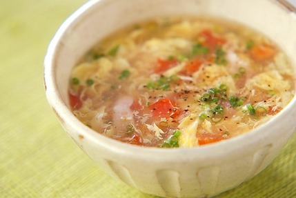 トマトのスープ