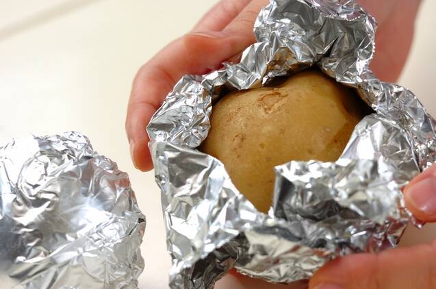ベイクドポテトの作り方の手順3