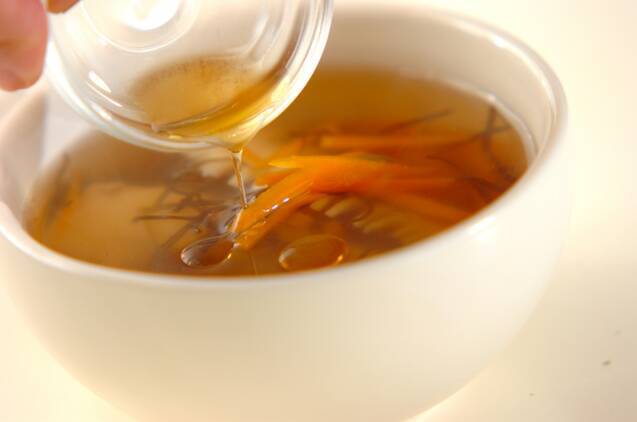 もずくのスープの作り方の手順3