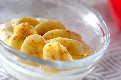 バナナシナモンヨーグルト レシピ 作り方 E レシピ 料理のプロが作る簡単レシピ