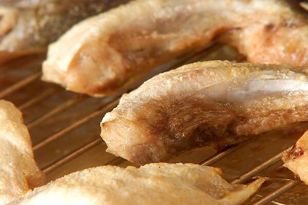 魚のカマの塩焼きの作り方の手順5