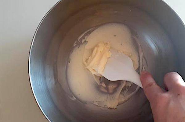 チョコレートとレモンのタルトの作り方の手順3