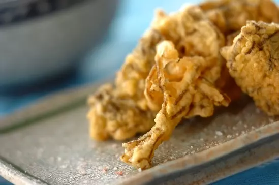 サクサク もずくのシンプル天ぷら 副菜 レシピ 作り方 E レシピ 料理のプロが作る簡単レシピ