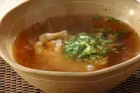 焼き餅のおろし汁