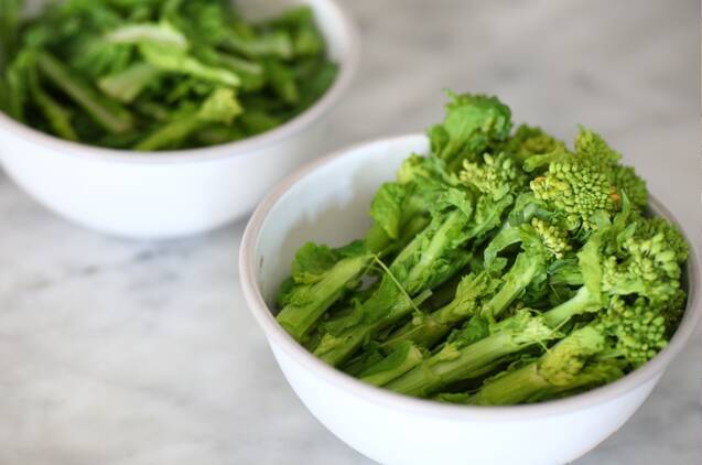 作り置きできる！菜の花のからし和え by つくおき nozomiさんの作り方の手順1