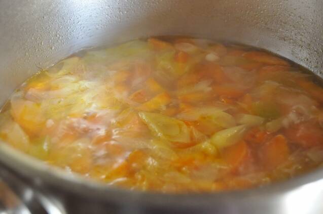 ニンジンポタージュの作り方の手順3