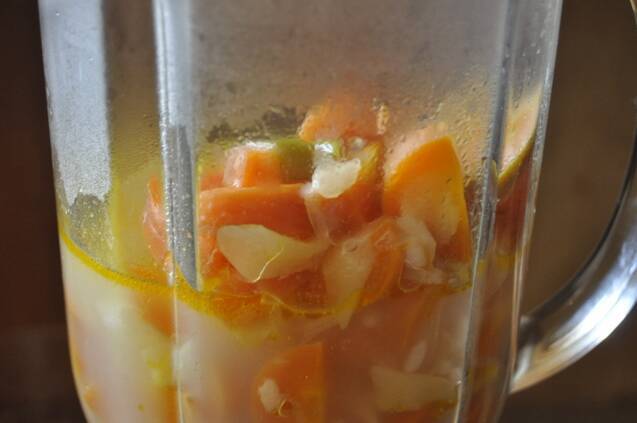 ニンジンポタージュの作り方の手順4