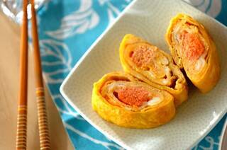 辛子明太子の卵焼き