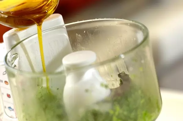 簡単！自家製バジルペーストの作り方2