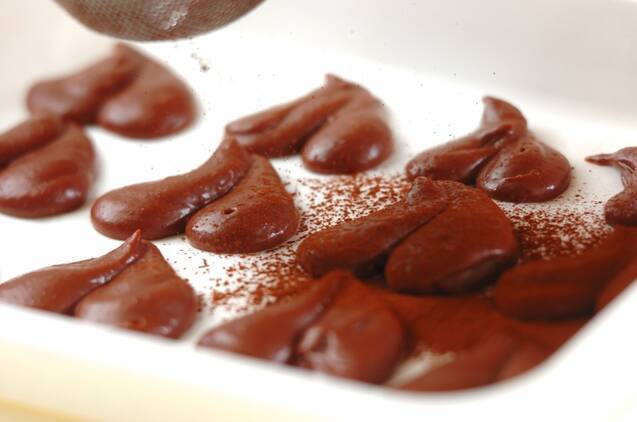 ハートのラズベリーガナッシュの作り方の手順5