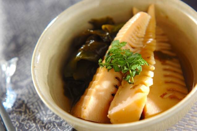 たけのこの若竹煮 わかめと相性抜群！