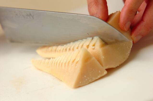 たけのこの若竹煮 わかめと相性抜群！の作り方の手順1