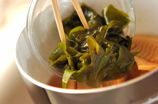 たけのこの若竹煮 わかめと相性抜群！の作り方の手順4