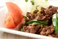 牛肉ピーマンソース炒め