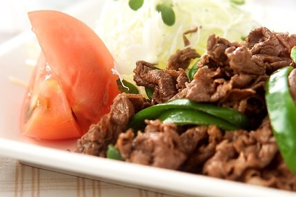 牛肉ピーマンソース炒め