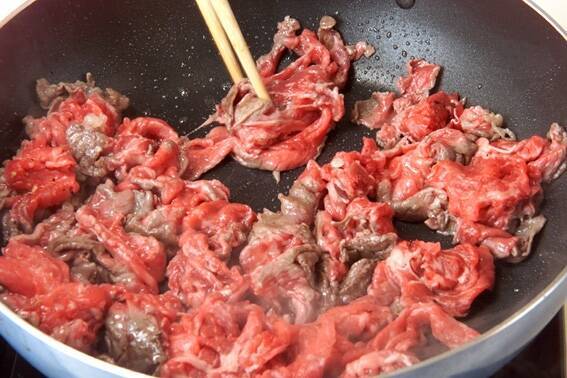 牛肉ピーマンソース炒めの作り方の手順6