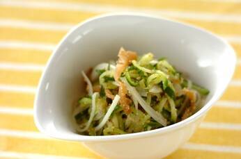 キュウリとザーサイの和えもの