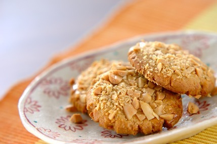 ピーナッツクッキー