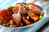 焼きカボチャのサラダ