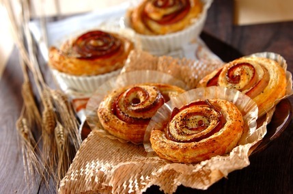 ベーコンとペッパーのデニッシュロール