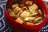 干しシイタケと豆腐のスープの作り方の手順