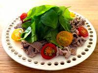 ラムしゃぶマスタード和え