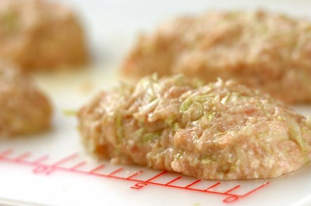 キャベツつくねの作り方の手順1