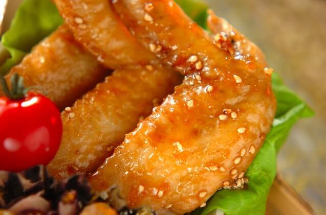 鶏手羽先の唐揚げ名古屋風