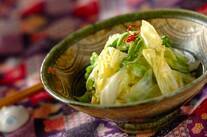 白菜の中華風浅漬け