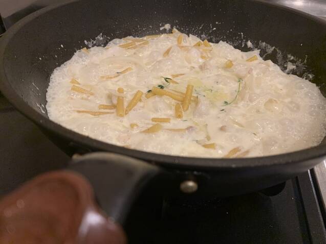 ソムリエが教える簡単リッチ飯 ブランダード風マカロニグラタンの作り方の手順8