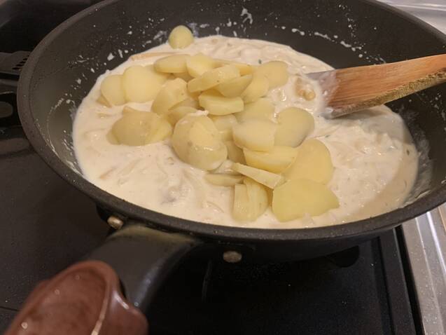 ソムリエが教える簡単リッチ飯 ブランダード風マカロニグラタンの作り方の手順8