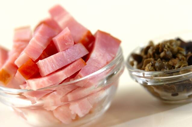 プッタネスカの作り方の手順1