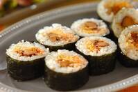 子供にも人気！サバ缶の韓国のり巻き キンパ