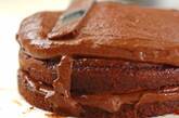 お豆腐クリームのバナナチョコレートケーキの作り方14