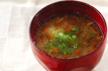 ナメコのみそ汁