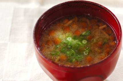 ナメコのみそ汁