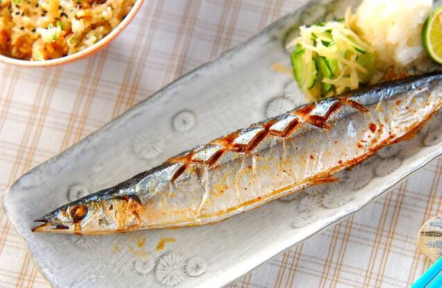 サンマの塩焼き