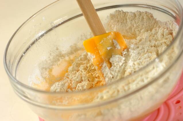 卵焼き器で作る簡単バームクーヘンの作り方の手順3