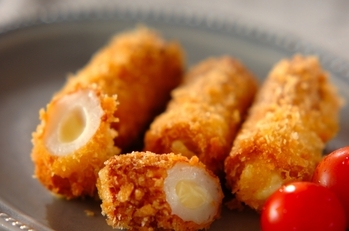 ちくわチーズのフライ