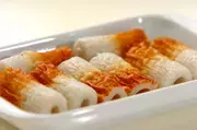 おつまみやお弁当に！ちくわのサクサクフライ by杉本 亜希子さんの下準備1