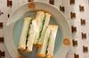 和風サンドイッチの作り方の手順