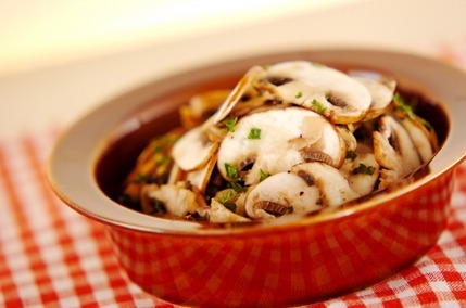 マッシュルームのサラダ