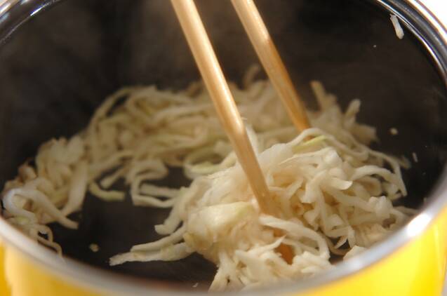 切干し大根とジャコの煮物の作り方の手順3